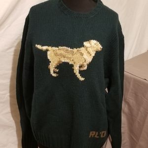 Ralph Lauren signed & dated sweater